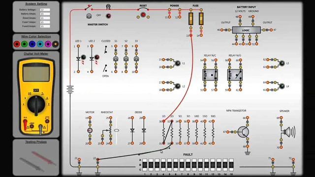 A Software Version of Electric Circuit Building Testing Board смотреть онлайн