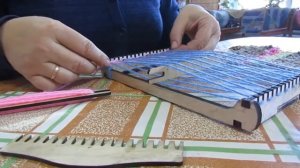 Мастер класс по ткачеству на ткацкой раме СК "Колос", ТОС "Берегиня", с.Малый Куналей