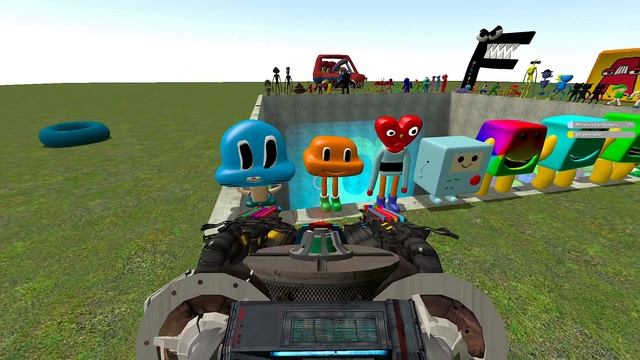 ✨ New Rainbow Friends ( Blue, Orange and Green ) BLACK, PEACH & GRAPE ALPHABET LORE 3D SANIC in Gmo смотреть онлайн