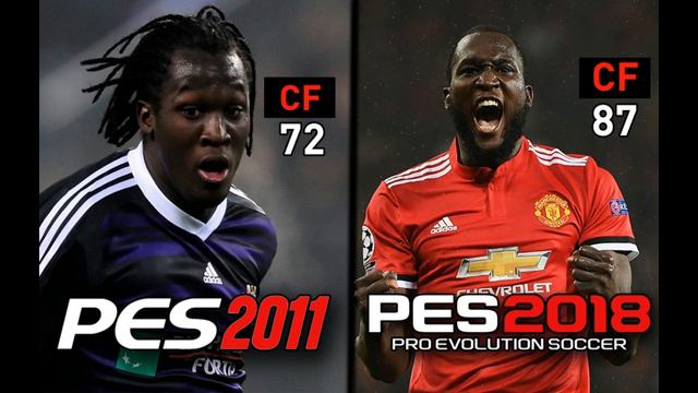 PES 2018 - PES 2011 | Как менялся рейтинг топ-футболистов (часть 2) | Было - Стало смотреть онлайн