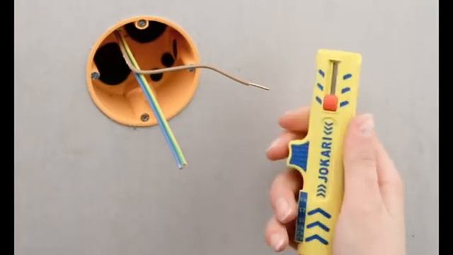 JOKARI 30155 Kablo Soyma ve Sıyırma Aleti смотреть онлайн