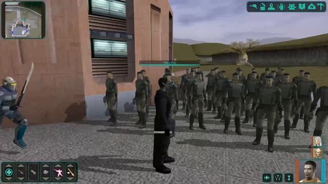 Star Wars Knights of the Old Republic II: The Sith Lords-(Funny Khoonda door glitch) смотреть онлайн