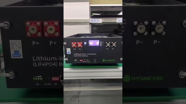 Internal structure display of home storage battery (51.2V) смотреть онлайн