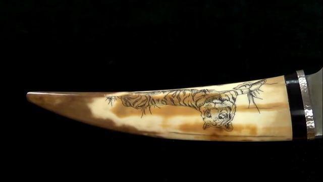 Нож "Глаза Тигра" (дамасская сталь) Полунин Сергей смотреть онлайн