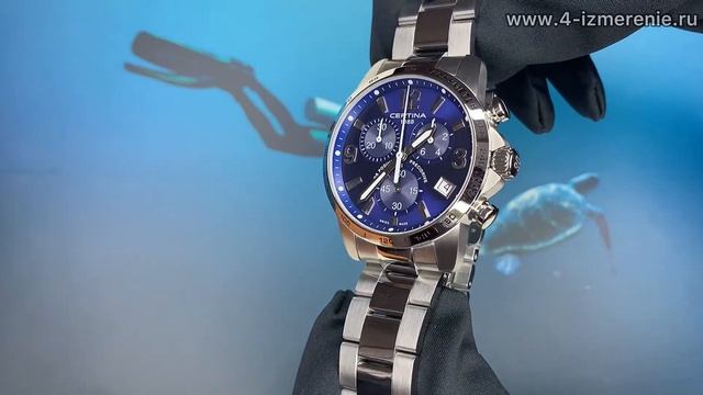 Обзор 4 Измерение Certina DS Podium C034.417.11.047.00 смотреть онлайн
