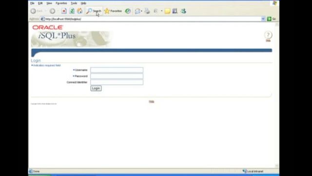 2 2 Steps to open iSQLplus смотреть онлайн