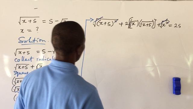 Solving A Nice Radical Equation | sqrt(x+5)=5–sqrt(x) | Radical Equations |Solving Radical Equation смотреть онлайн