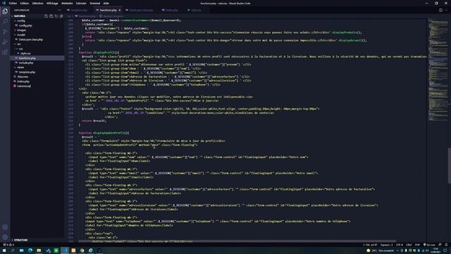 PHP 7 Connexion, affichage profil, déconnexion смотреть онлайн