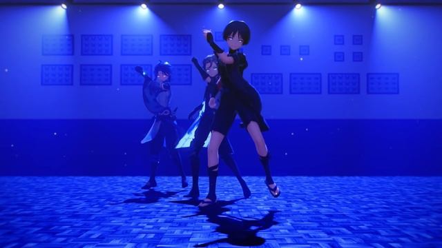 【FIXED CAMERA】 威風堂々 【Xiao Albedo Scaramouche】 смотреть онлайн