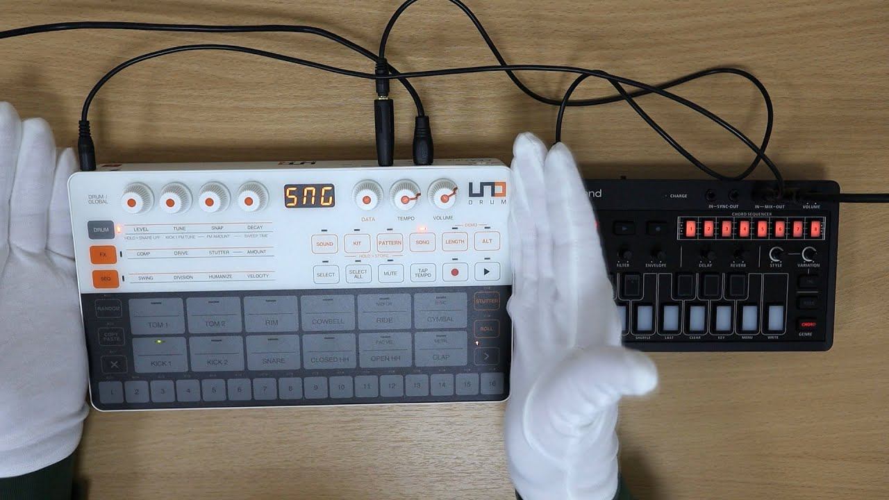 1.3. Roland J-6: Вместе с UNO DRUM смотреть онлайн