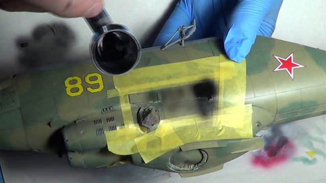 Сборка и покраска модели вертолета Ми-26. Часть 2.