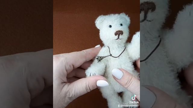 Мишка в технике Тедди. смотреть онлайн