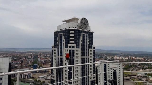Грозный Сити вид со смотровой площадки смотреть онлайн
