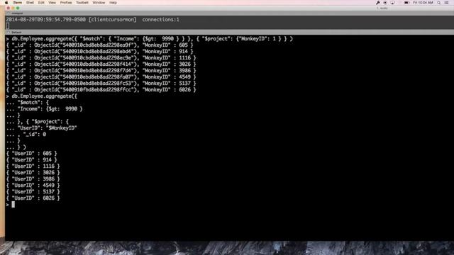 Mongo DB Parte 3 (Aggregation Framework)