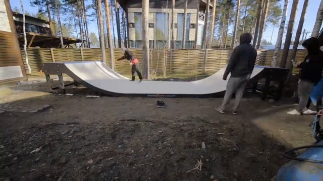 КАК ПОСТРОИТЬ РАМПУ У СЕБЯ ВО ДВОРЕ? Мини рампа #FKramps для дачи || FK-ramps Mini Ramp