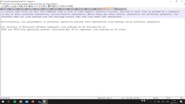How to replace CRLF with LF in a single file | Notepad++ Tips смотреть онлайн
