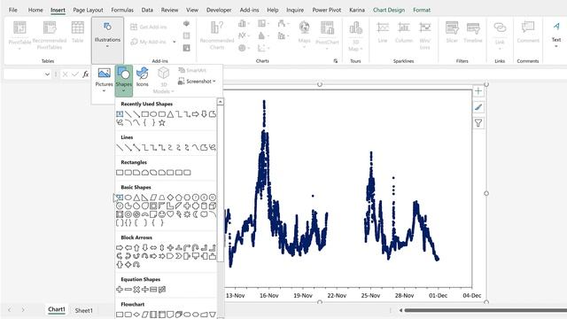 Change chart axis maximum and minimum with arrows | Excel смотреть онлайн