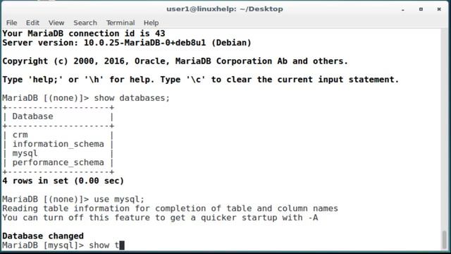 How to install a MariaDB 10.1 and Run Various MariaDB Queries in Debian смотреть онлайн