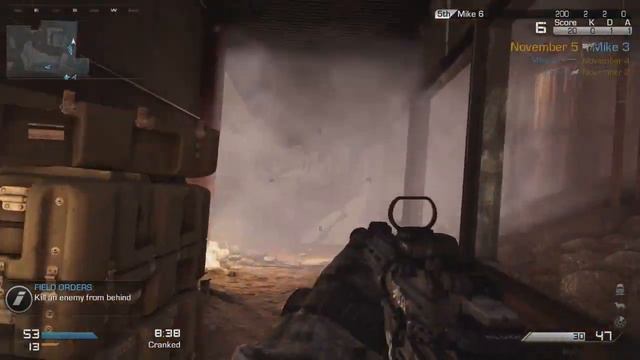 Call of Duty: Ghosts Multiplayer Gameplay Strikezone New Game Mode Cranked "K.E.M" Xbox One смотреть онлайн