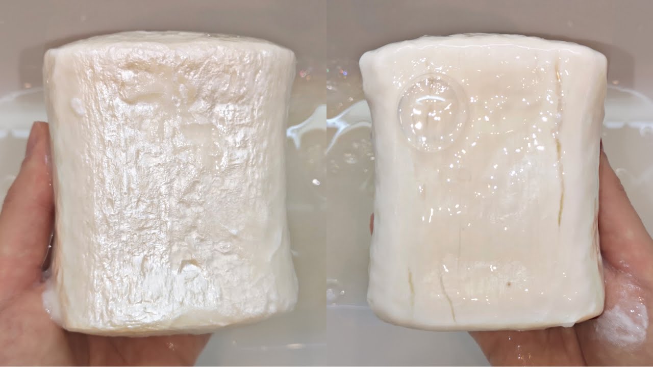 РАЗМОКШЕЕ МЫЛО - ЧЕРНЫЙ ТМИН ЗБК! ЖМЯК ЖЕСТКОЙ ГУБКОЙ И СПАСЕНИЕ ОБМЫЛКА В ЧИСТОЙ ВОДЕ! АСМР ЗВУКИ смотреть онлайн