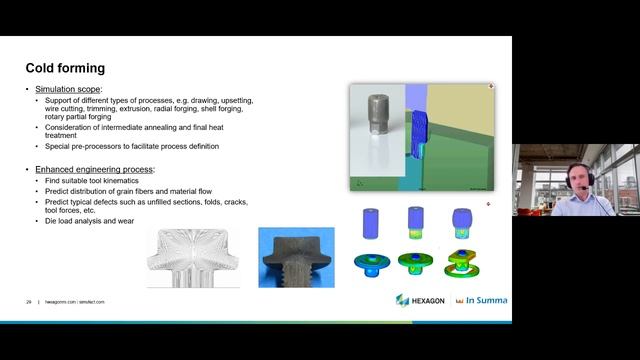 Engineering Manufacturing Processes using Simulation Technology - In Summa Simufact Software Hexago смотреть онлайн