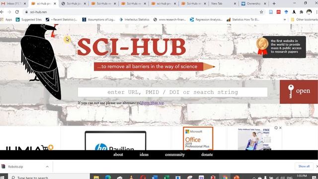 Downloading Journal Articles Using Sci-Hub смотреть онлайн