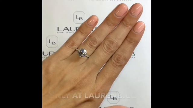 2 ct Round Diamond 6-Prong Engagement Ring смотреть онлайн