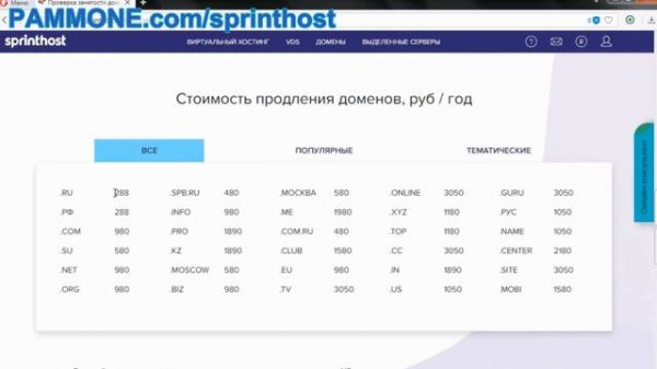 Хостинг Спринтхост - правдивый обзор от клиентов