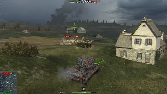 Самый опасный танк в игре!!! КВ-2.World of Tanks BLITZ смотреть онлайн