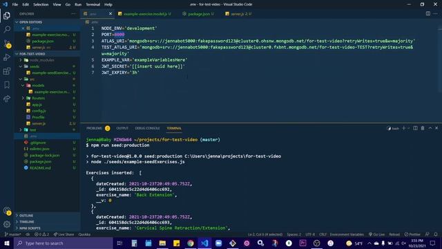 Build Your Own API with Express, MongoDB and Heroku - Starter Code included! смотреть онлайн