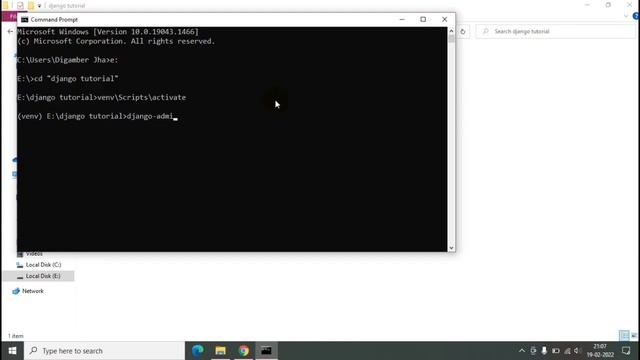 Django installation Python | virtual environment installation | learn by doing смотреть онлайн
