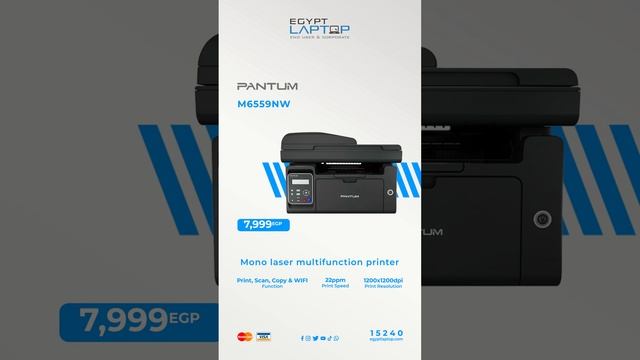 طابعة Pantum M6559NW - ايجيبت لابتوب - Egypt Laptop смотреть онлайн