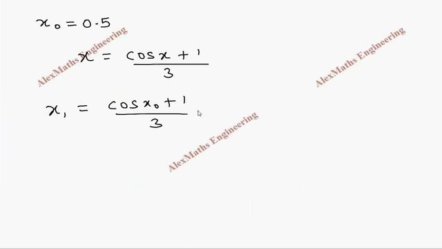 Fixed point iteration method Problem 1 Numerical Methods Engineering Mathematics смотреть онлайн