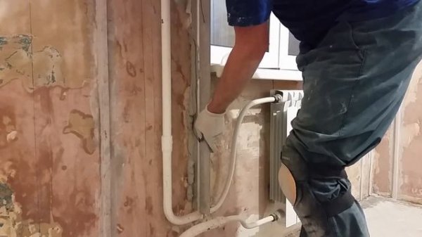 Простое выравнивание кривых стен