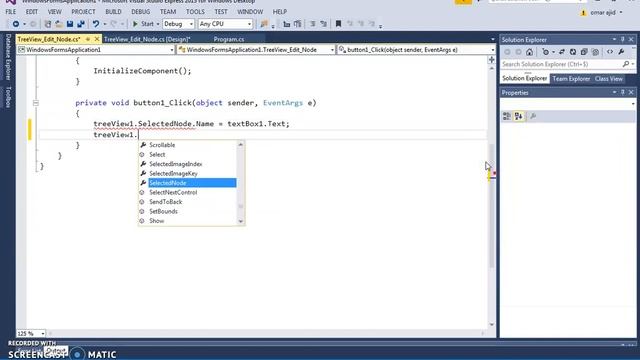 C# TreeView Tutorial - How To EDIT The Selected TreeView Node In C# [ with source code ] смотреть онлайн