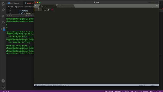 create data.txt in Python смотреть онлайн