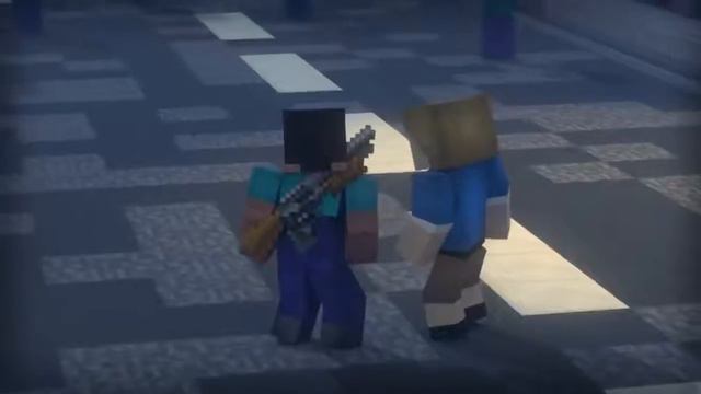 Блокировка мертвецов ПОЛНАЯ АНИМАЦИЯ анимация Minecraft смотреть онлайн