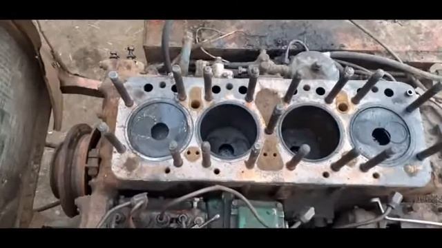 Разборка и дефектовка двигателя СМД-22. смотреть онлайн