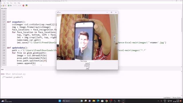 FACE RECOGNITION + ATTENDANCE PROJECT | OpenCV Python | Computer Vision смотреть онлайн