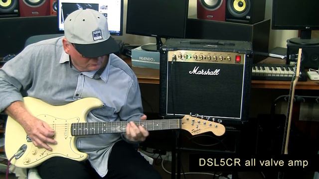 Marshall DSL5CR Blues Jam смотреть онлайн