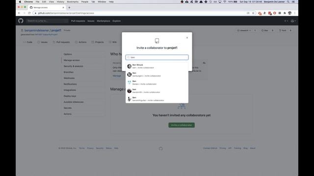 INF1007 | Inviter un collaborateur à un répertoire GitHub смотреть онлайн