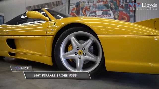 1997 Ferrari Spider F355 смотреть онлайн