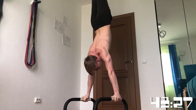 40 СЕКУНД СТОЙКИ НА РУКАХ / ВОССТАНОВЛЕНИЕ СТОЙКИ / ВПДЕ / Путь в ТОП WORKOUT 150 смотреть онлайн