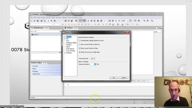 Learn Quantrix Modeler: Startup Error – Check Memory Settings Episode #0078 смотреть онлайн