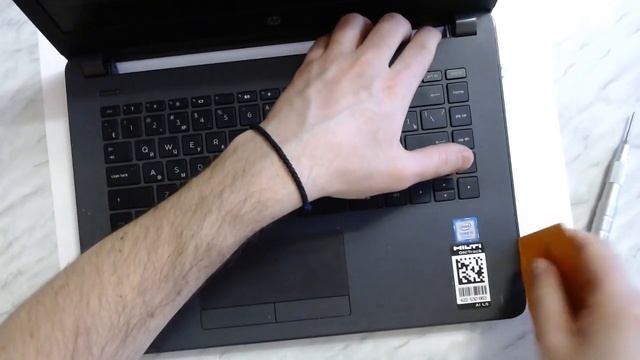 Разбор ноутбука HewlettPackard HP 240 G6 смотреть онлайн