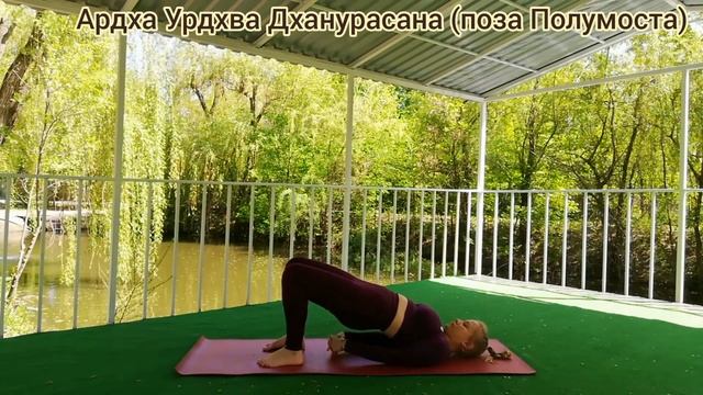 Ардха Урдхва Дханурасана (поза полумоста) смотреть онлайн