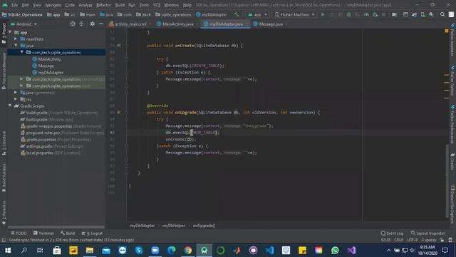 How To create Android SQLite in Andriod Studio 2020|2021 in Urdu & Hindi ||FAST Science Academy|| смотреть онлайн