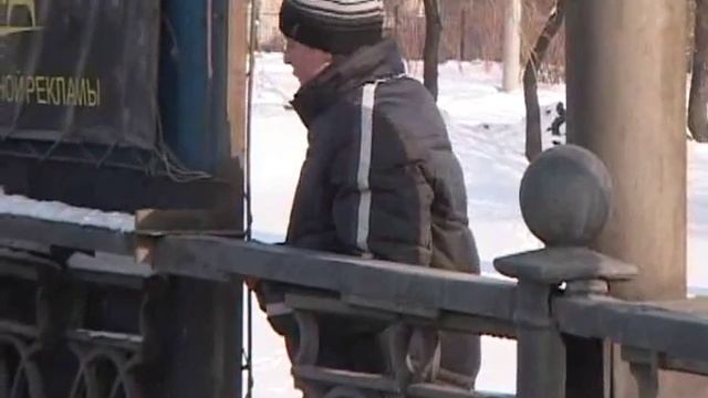 Спасение самоубийцы сотрудником ДПС 11.03.2012