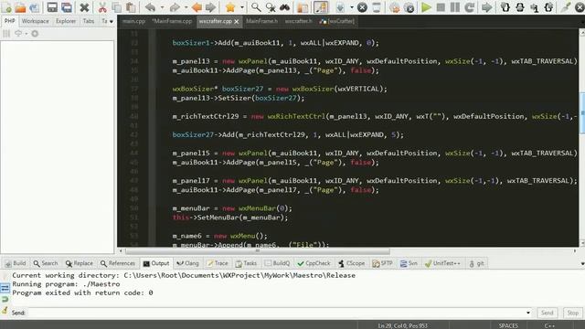 Как создать приложение? Панель вкладок на C++ смотреть онлайн