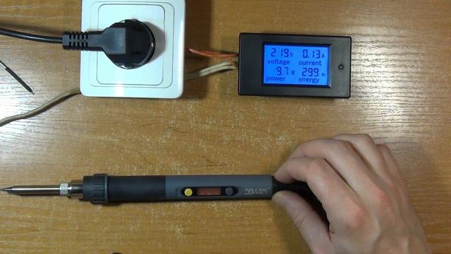 Паяльник CXG C60W с термостабилизацией и регулировкой температуры смотреть онлайн